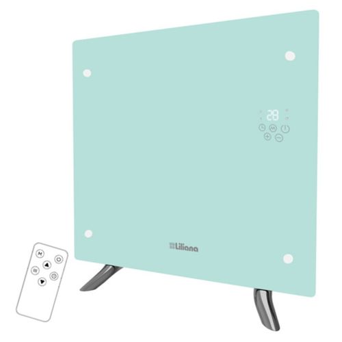 Panel de Vidrio Pie/Pared Decowarm Celeste