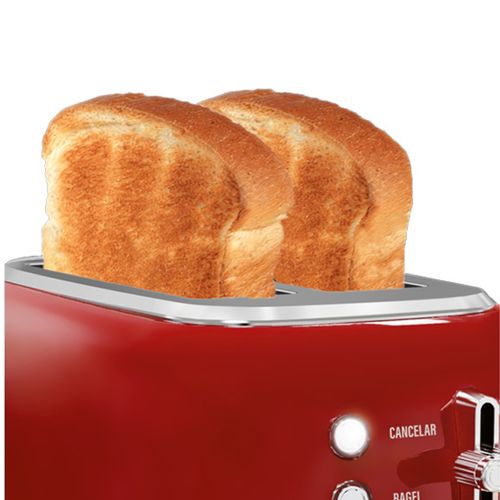 Tostadora Eléctrica Retrotoast Roja