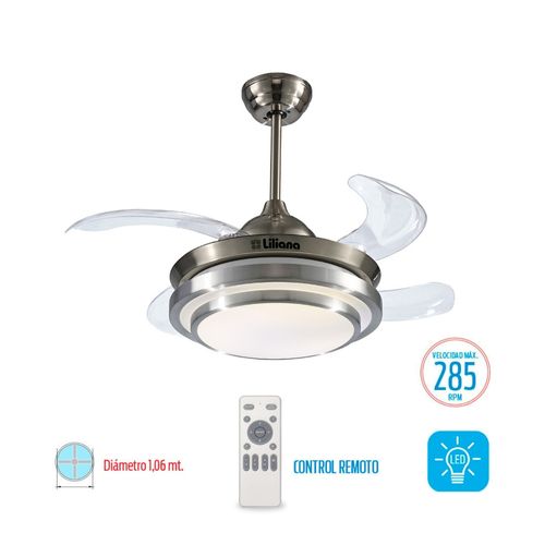 Ventilador de Techo con palas retractiles 42"