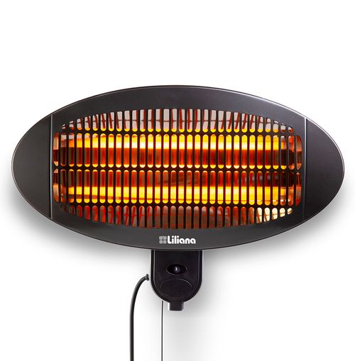 Calefactor Infrarrojo de pared con cuarzo