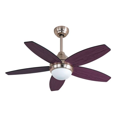Ventilador de Techo con Lúz 48" Wengue/Haya