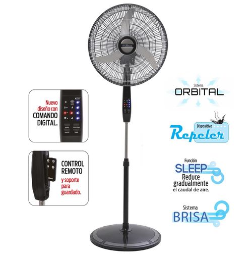 Ventilador de Pie 20" Orbital Cool Breeze Repeler