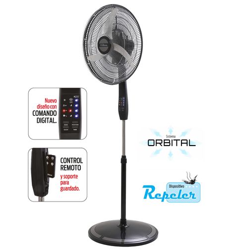Ventilador de Pie 20" Orbital Cool Breeze Repeler