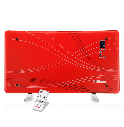 Panel de vidrio curvo con turbina Turboluxe