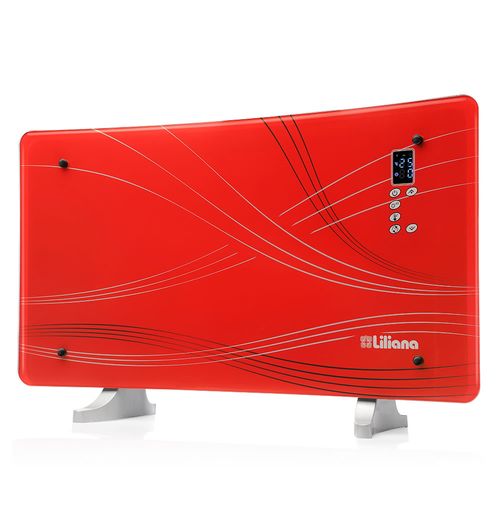 Panel de vidrio curvo con turbina Turboluxe